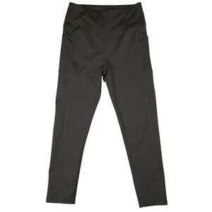 LEG3ND Black Athletic Leggings High Waisted Pockets Athleisure Women's Size M